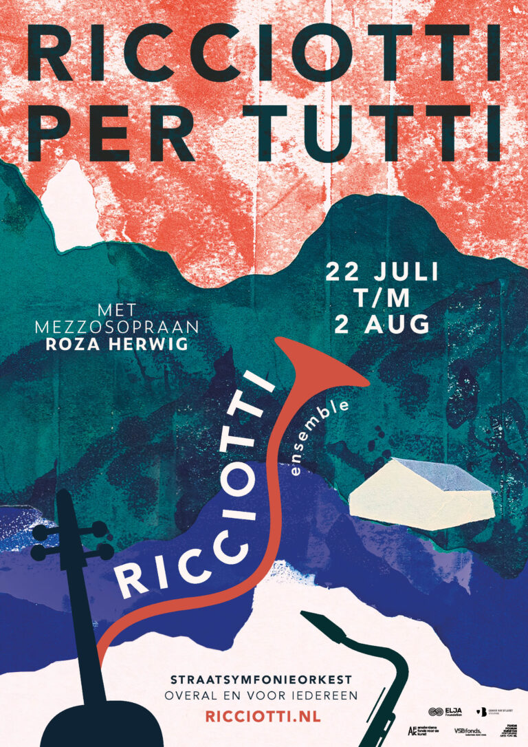 Ricciotti per tutti – treedt op in het Tuindorpbad op 24 juli 2026 van 15.30 – 16.45 uur – entree is gratis en een vrije gift wordt op prijs gesteld